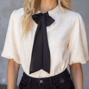 Tie Neck Top